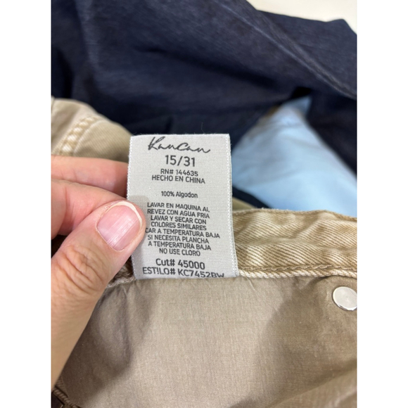 Women's KanCan Jeans Wide Leg Size 15/31 Brown - Picture 10 of 10